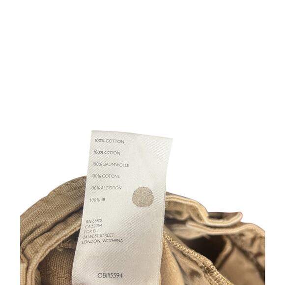 We The Free Canvas Wide Leg Pants Womens Size 25 Khaki Brown Boho High Rise - Picture 4 of 8